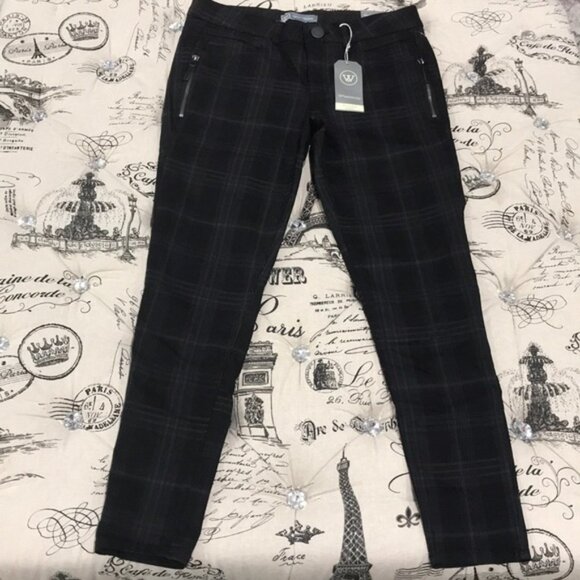 WIT & WISDOM Ab-Solution Side Zip Skinny Pants - Picture 2 of 6